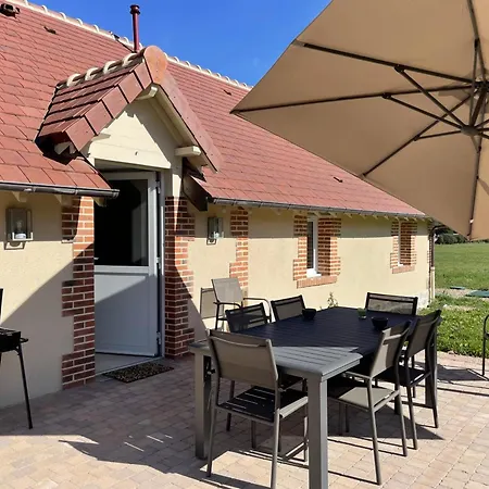 Ferienhaus Spacieux Avec Climatisation Dans La Campagne Bourbonnaise - Fr-1-489-339
